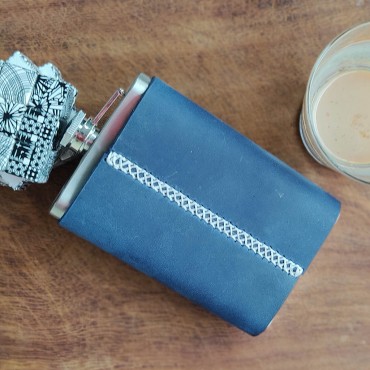 Leather Flask Cover