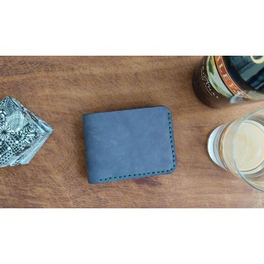 Two fold wallet - Blue